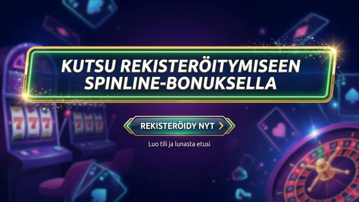 Rekisteröidy bonuksella